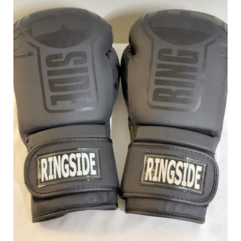 Ringside Apex FTG2 16 Oz Boxing Gloves Black Pair Sparring Training MMA